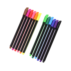 Gekleurde fineliners